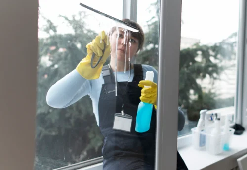 Nettoyage de vitres intérieures et extérieures à Saint-Ouën-des-Toits